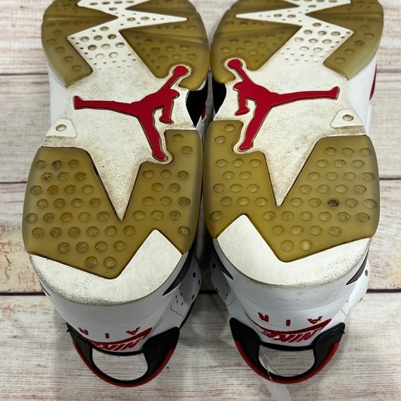 ? NIKE JORDAN 6 Retro Carmine (2021) | Size 11.5M |  Pre-Authenticated main image 6